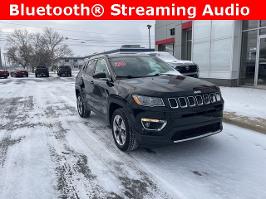 2020 Jeep Compass with Diamond Black Crystal Pearlcoat Exterior