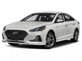 2018 Hyundai Sonata with Phantom Black Exterior