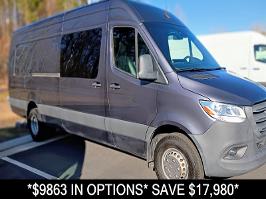 2023 Mercedes-Benz Sprinter Cargo Van with Tenorite Grey Metallic Exterior
