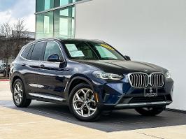 2022 BMW X3 with Tanzanite Blue Ii Metallic Exterior