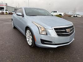 2017 Cadillac ATS Coupe with Silver Moonlight Metallic Exterior