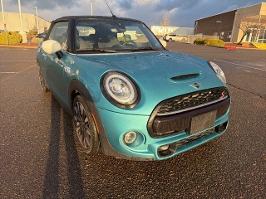 2020 MINI Convertible with Caribbean Aqua Metallic Exterior