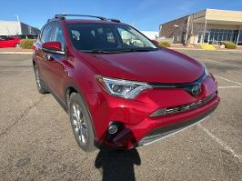 2018 Toyota RAV4 with Ruby Flare Pearl Exterior