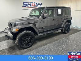 2021 Jeep Wrangler with Bright White Clearcoat Exterior