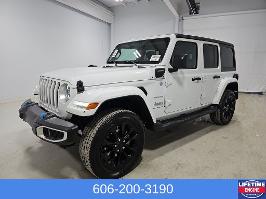 2023 Jeep Wrangler 4Xe with Bright White Clearcoat Exterior