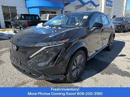 2023 Nissan ARIYA with Black Diamond Pearl Exterior