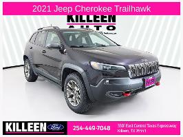 2021 Jeep Cherokee with Sangria Metallic Clearcoat Exterior