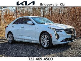 2023 Cadillac CT4 with summit white Exterior