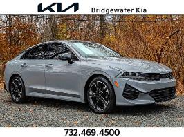 2022 Kia K5 with Wolf Gray Exterior