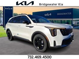 2026 Kia Sorento Hybrid with SNOW WHITE PEARL Exterior