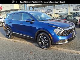 2023 Kia Sportage with Sapphire Blue Exterior