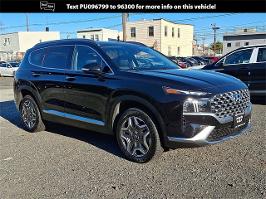 2023 Hyundai Santa Fe Plug-In Hybrid with Black Noir Pearl Exterior