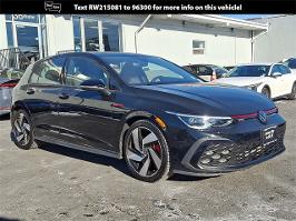 2024 Volkswagen Golf GTI with black Exterior