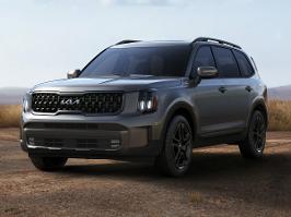 2023 Kia Telluride with Gravity Gray Exterior