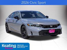 2026 Honda Civic Hatchback with gray Exterior