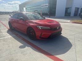 2023 Honda Civic Type R with Rallye Red Exterior