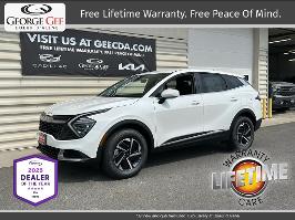 2025 Kia Sportage Hybrid with White Exterior