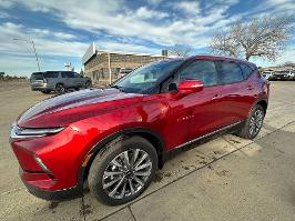 2025 Chevrolet Blazer with Radiant Red Tintcoat Exterior