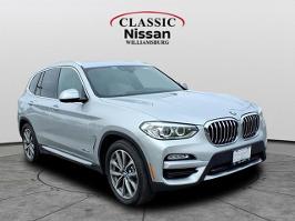 2018 BMW X3 with Glacier Silver Metallic Exterior