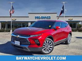 2023 Chevrolet Blazer with Radiant Red Tintcoat Exterior