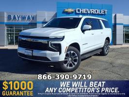 2026 Chevrolet Suburban with Summit White Exterior