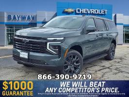 2026 Chevrolet Suburban with Cypress Gray Exterior