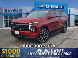 2026 Chevrolet Suburban with Radiant Red Tintcoat Exterior