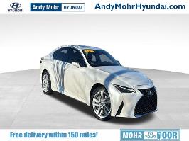 2021 Lexus IS with Eminent White Pearl Exterior