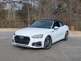 2024 Audi A5 Cabriolet with white Exterior