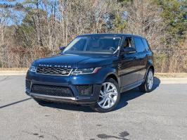 2020 Land Rover Range Rover Sport with Spectral Blue Chromaflair Exterior