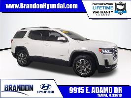 2021 GMC Acadia with Summit White Exterior