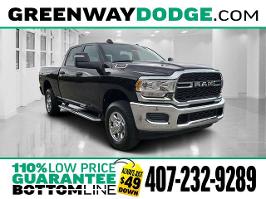 2024 Ram 2500 with Diamond Black Crystal Pearlcoat Exterior