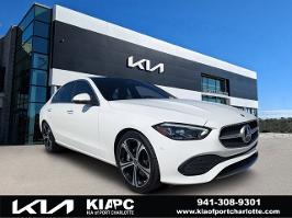 2022 Mercedes-Benz C-Class with Polar White Exterior