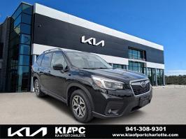 2021 Subaru Forester with Crystal Black Silica Exterior