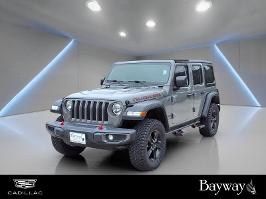 2018 Jeep Wrangler Unlimited with Granite Crystal Metallic Clearcoat Exterior