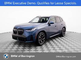 2025 BMW X3 with Arctic Race Blue metallic Exterior
