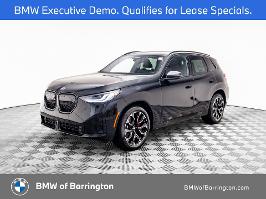 2025 BMW X3 with Black Sapphire Metallic Exterior