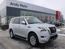 2021 Nissan Armada with Brilliant Silver Metallic Exterior