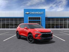 2025 Chevrolet Blazer with Habanero Orange Exterior