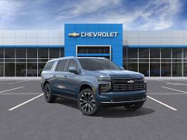 2026 Chevrolet Suburban with Lakeshore Blue Metallic Exterior