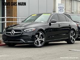 2022 Mercedes-Benz C-Class with Black Exterior
