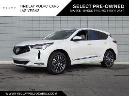 2025 Acura RDX with Platinum White Pearl Exterior