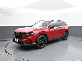 2023 Honda CR-V Hybrid with Radiant Red Metallic Exterior