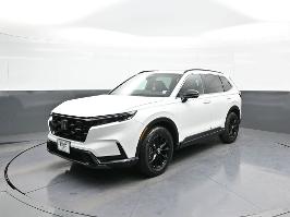 2023 Honda CR-V Hybrid with Platinum White Pearl Exterior