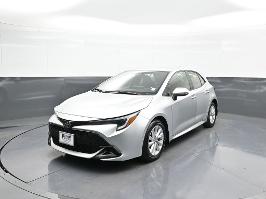 2023 Toyota Corolla Hatchback with Classic Silver Metallic Exterior