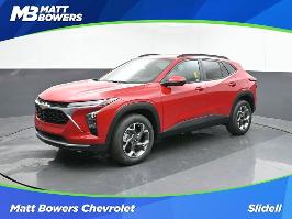 2026 Chevrolet Trax with Apex Red Exterior