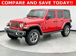 2021 Jeep Wrangler with firecracker red clearcoat Exterior
