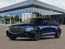 2026 Genesis G80 with Capri Blue Exterior