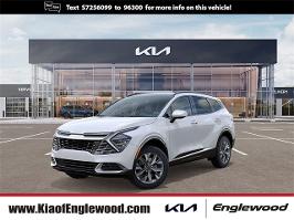 2025 Kia Sportage Hybrid with Snow White Pearl Exterior