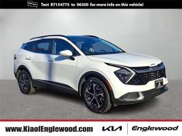 2024 Kia Sportage Hybrid with Snow White Pearl Exterior